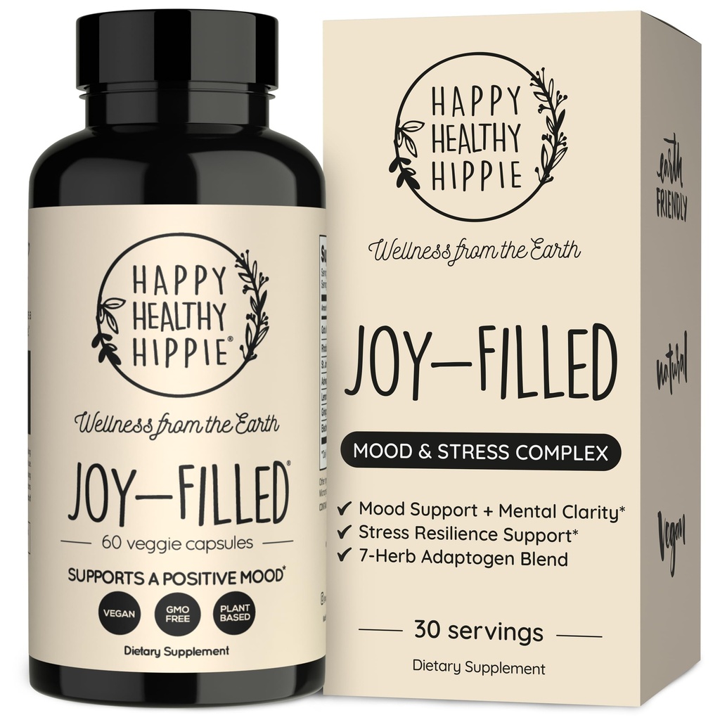 Joy-Filled Mood Υποστήριξη συμπλήρωμα - 7 Herb Complex w/St. Johns Wort 