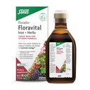 Floradix Floravital Sıvı Demir & Vitamin Formula - Enerji Desteği için C & B Vitaminleri ve Herbs - Vegan, Gluten-Free, Yeast-Free & Non-GMO - 8.5 Fl Oz Oz