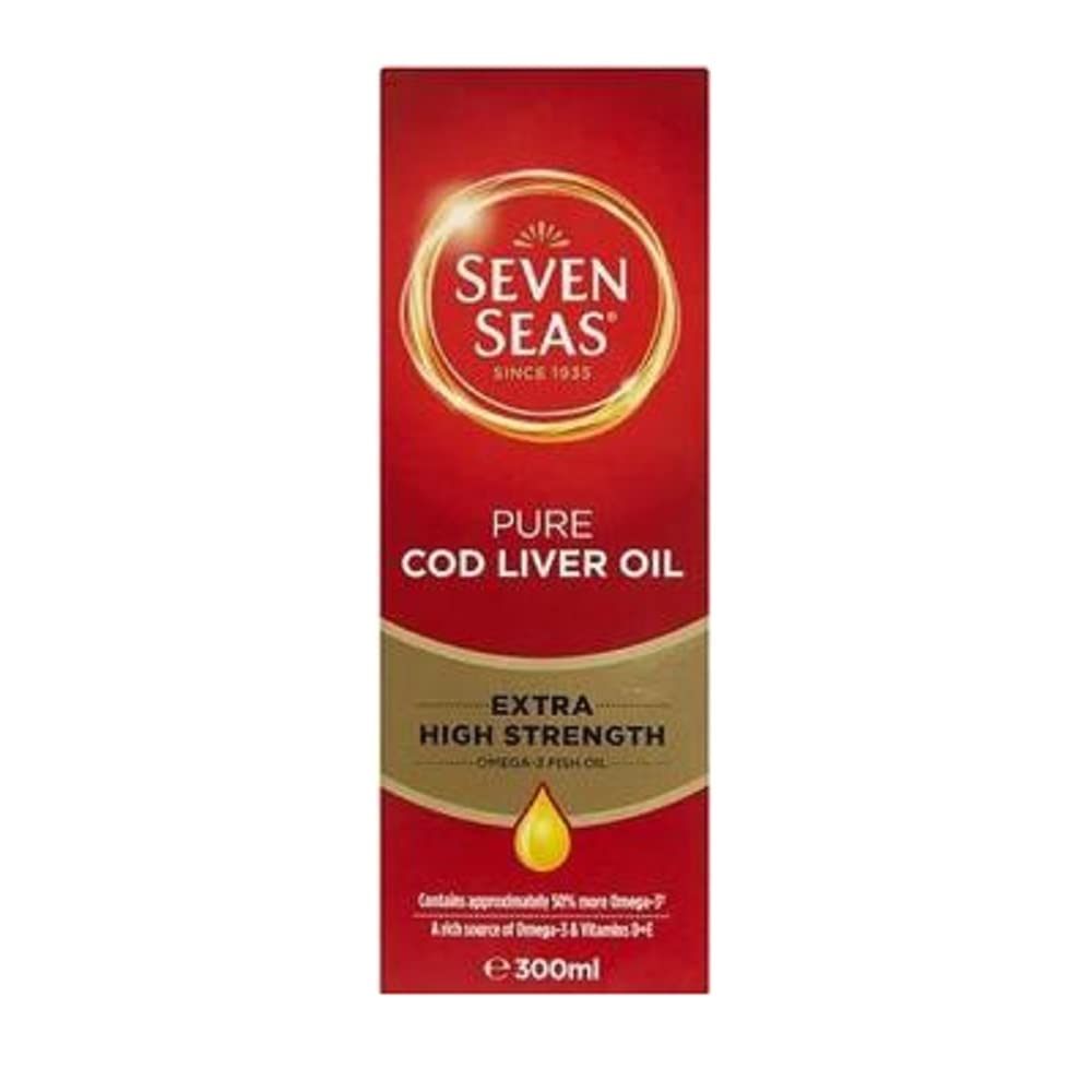 Seven Seas Pure Cod Liver Oil Ekstra Yüksek Güç 300 ml
