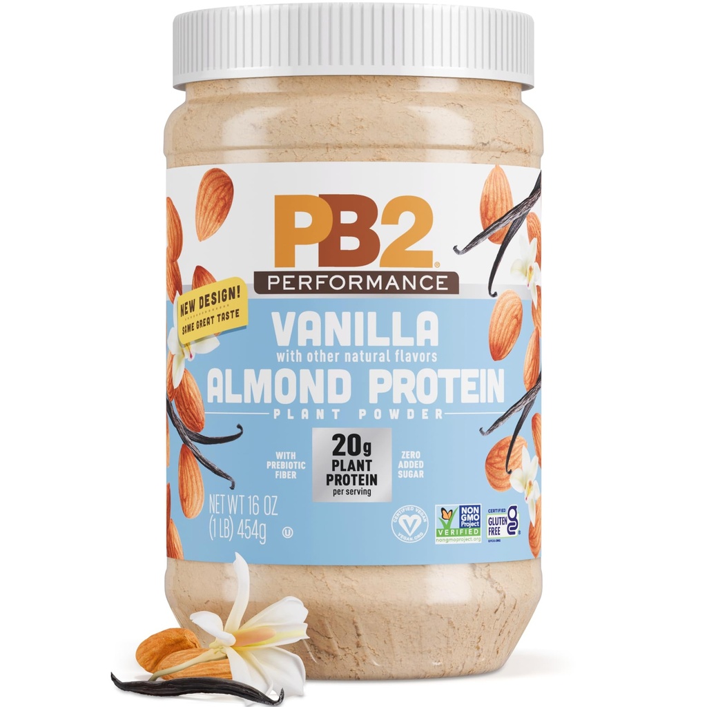 PB2 Performance Almond Plant Based Vegan Protein Powder 
