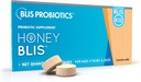 BLIS HoneyBlis Oral Probiyotik Throat Lozenges - Manuka Honey, K12, Immune Support - 16 Lozenges