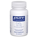 Pure Encapsulations CoQ10 120 mg - Συμπλήρωμα Συνένζυμου Q10 για την Υγεία της Καρδιάς, την Ενέργεια, τα Αντιοξειδωτικά, τον εγκέφαλο και τη Μνήμη Υγεία - Κυτταρική Υγεία, Γνωστική & Καρδιαγγειακή Υποστήριξη* - 60 Κάψουλες