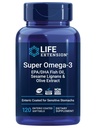 Επέκταση ζωής Super Omega-3 EPA/DHA Fish Oil, Sesame Lignans & Olive Extract – Καρδιά Υγεία, Εγκεφαλική Υγεία, Φλεγμονή Υγεία Υποστήριξη, Χωρίς γλουτένη, Enteric-Coated, Μη ΓΤΟ, 120 Softgels