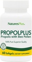 NaturesPlus Propolplus - 180 mg, 60 Softgels - Bee Pollen ile Kalite Arı Propolis Supplement - 60 Hizmet