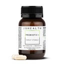 JSHealth Multi-Strain Probiotic Supplement. Advanced Gut Health Formula with 5 Clinically Studied Strains. Shelf-Stable, Vegan. By Nutritionist Jessica Sepel (30 Capsules)