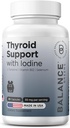 Bilbreens Yourroid Support Supplement with Iodine, L-Tyrosine, Vitamin B12 & Selenium, 30 Veg Capsules - Energy, Metabolism & Focus Support Supplement with Iodine, L-Tyrosine, Vitamin B12 & Selenium, 30 Veg Capsules - Energy, Metabolism & Focus Support Supplement