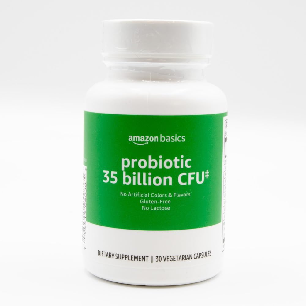 Temeller Probiyotik 35 Milyar CFU, 8 Probiyotik Strains with Prebiyotik Mix, Supports Health Digestion, 30 Vegetarian Capsules, 1 Moon Supply (Öncekily Solimo)