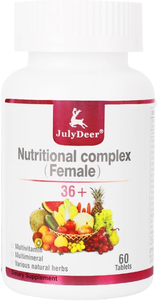 One Daily Multivitamin for Women - Complete Multimineral & Multivitamin with Vitamin A, C, D, E and B-Complex, Zinc & More Vitamins for Immunity, Energy, Hair, Skin & Nails - 60 Tablets