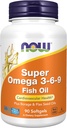 Şimdi Tamamlar, Super Omega 3-6-9 1200 mg bir balık, Borage ve Flax Tohum Petrolleri, 90 Softgels