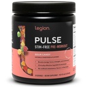 LEGION Pulse Pre Workout Supplement - All Natural Nitrik Oksit Preworkout Drink to Boost Energy, Kretine Free, Doğal olarak Sweetized, Beta Alanine, Citrulline, Alpha GPC (Caffeine Free Sour Candy)
