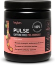 LEGION Pulse Pre Workout Supplement - All Natural Nitrik Oksit Preworkout Drink to Boost Energy, Kretine Free, Doğal olarak Sweetized, Beta Alanine, Citrulline, Alpha GPC (Caffeine Free Sour Candy)