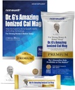 Dr. G's Amazing Ionized Cal Mag 2,860mg (Premium) - Δύναμη των οστών και συμπλήρωμα υγείας των οστών με ιονισμένο ασβέστιο & μαγνήσιο Stick συσκευασίες - 30 Sticks x 1 Pack (30 Count)