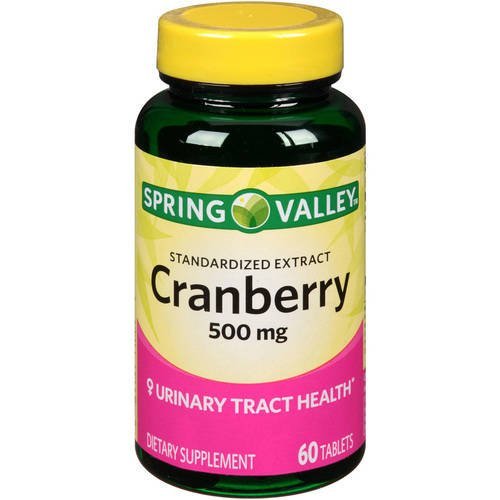 Spring Valley - Cranberry 500 mg, Standardized Extract, 60 Tabletler