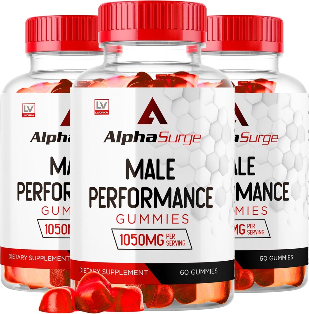 LIVORKA Alpha Erkek için Ameliyatı - Alfa Cerrahları Erkek için, Alfa Cerrah Gummies 1050 mg, Alpha Cerrah Gummies, Alfa Cerrah Gummies, Alfa Sugre Erkek, 180 Gummies 3 Ay