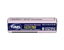 Tums Extra Strength 750 Antacid with Calcium Supplement Ασβέστιο Πλούσιοι Ποικίλες μούρες Γεύσεις - 24 Pocket Size Rolls of 8 Μασώμενα δισκία Κάθε ρολό (192 Μασώμενα δισκία Σύνολο)