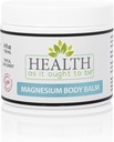 Muscle Relief için Magnezyum Body Balm | All Natural Oil Body Balm, Arnica, Aloe Vera, Jojoba & Coconut Oil | For Headaches, Cramps, & Fast Muscle Relief | 4-Ounce