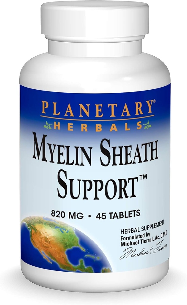 Πλανητικά Βότανα Myelin Sheath Tables Υποστήριξης, 45 Count