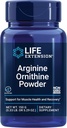 Επέκταση ζωής Arginine σκόνη ορνιθίνης, προωθεί την υγεία των μυών & την αποκατάσταση, χωρίς γλουτένη, μη GMO, καθαρό βάρος 150 γραμμάρια