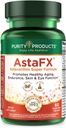 Προϊόντα καθαρότητας AstaFX Astaxanthin Antioxidant Super Formula από Clinically Tested 4 mg AstaREAL με τοκοτριενόλες (Vitamin E) + BioPerine Black Pepper + Piperine - 60 Vegetarian Caps