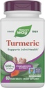 Nature's Way Turmeric, Premium Extract, Supports Joint Health*, Standardized to% 95 Curcuminoids, 500 mg Service, Non-GMO Project  Valid Supplements, 60 Tabletler (Pazar Mayıs Vary)