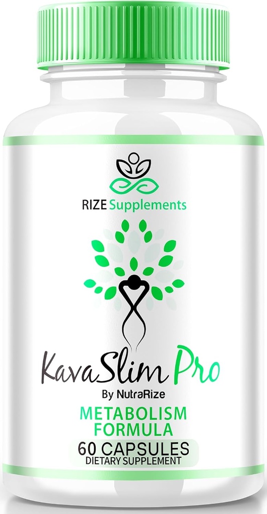 KavaSlim Pro Capsules - KavaSlim Pro for Advanced Kilo Kaybı, All-Doğal Pills for Targeting Belly Fat, Kava Slim Pro maximum Support Pastillas (60 Capsules)