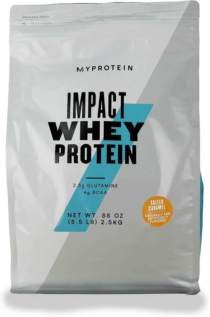 Benimproteinim - Whey proteini Toz Toplantısı - Doğal Lezzetli İç Performans için Günlük Protein Intake - Salted Caramel (5.5 lbs, 1)