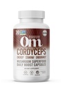 OM MUSHROOM SUPERFOOD Cordyceps Mushroom Caps Superfood Supplement, 90 Count, 30 Days, Organic Energy Supplement for Stamina and Endurance