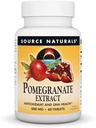 Source Naturals Pomegranate Ekstraksiyon 500 mg Tüm Meyve Ellagic Asit Antioksi & Ek Fiber - 60 Tabletler