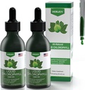 Chlorophyll Liquid Drops -% 100 Doğal Enerji Uyarısı ve Immune Desteği - İç Deodorant ve Detox - Altitude Hastalığı - Hızlı Aborpsiyon, Vegan & Non-GMO - 120 Hizmetler (Pazarlama 2)