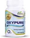 Saf & Sağlıklı Oxypure Magnezyum Oksit Koloni Sodyum Bikarbonat Veggie Capsules 120 Kont