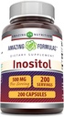 Amazing Formulas Inositol 500 mg 200 Κάψουλες συμπλήρωμα 
