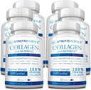 Onaylanmış Bilim Kolajn Pills - Absorbable Marine Collagen Tipleri I ve III - 360 Tablet - Sağlıklı Saç ve Cilt - C vitamini, sodyum ve Bioperine for Fast Results - Non-GMO, Made in USA