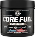 PMD Sports Core Fuel Endurance, Performance & Recovery - BCAAs, EAAs, Beta Alanine, Betaine Anhidrus, Glutamine, Electrolytes - Kas Büyüme, Güçlü - Stim Free, Tropikal Meyveler (25 Hizmet)