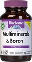 BlueBonnet Multi Minerals Plus Boron Vegetarian Capsules, 90 Kont (743715002104)