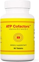 Optimox ATP Compactors - Βιταμίνη Β Complex για γυναίκες και άνδρες, Βιταμίνη Β2 και Β3, 100mg Ριβοφλαβίνη και 500mg Νιασίνη, Υψηλής ισχύος Πολυβιταμίνες Δισκία για Υποστήριξη Ενέργειας - 90 Count