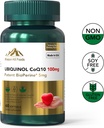 Premium Ubiquinol CoQ10 + BioPerine (100 mg) | Kalp Sağlığı için Antioksit ( Şişe-60 Softgels-2mo Supply) | Yüksek Aborpsiyon Kalp ve Vascular Vitaminler | Non-GMO & Gluten Free