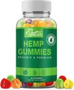 Φυσικό οργανικό Hemp Gummies Advanced Extra δύναμη υψηλής ισχύος Hemp Oil Extract συμπλήρωμα με καθαρό έλαιο κάνναβης Gummy Gummy χωρίς γλουτένη