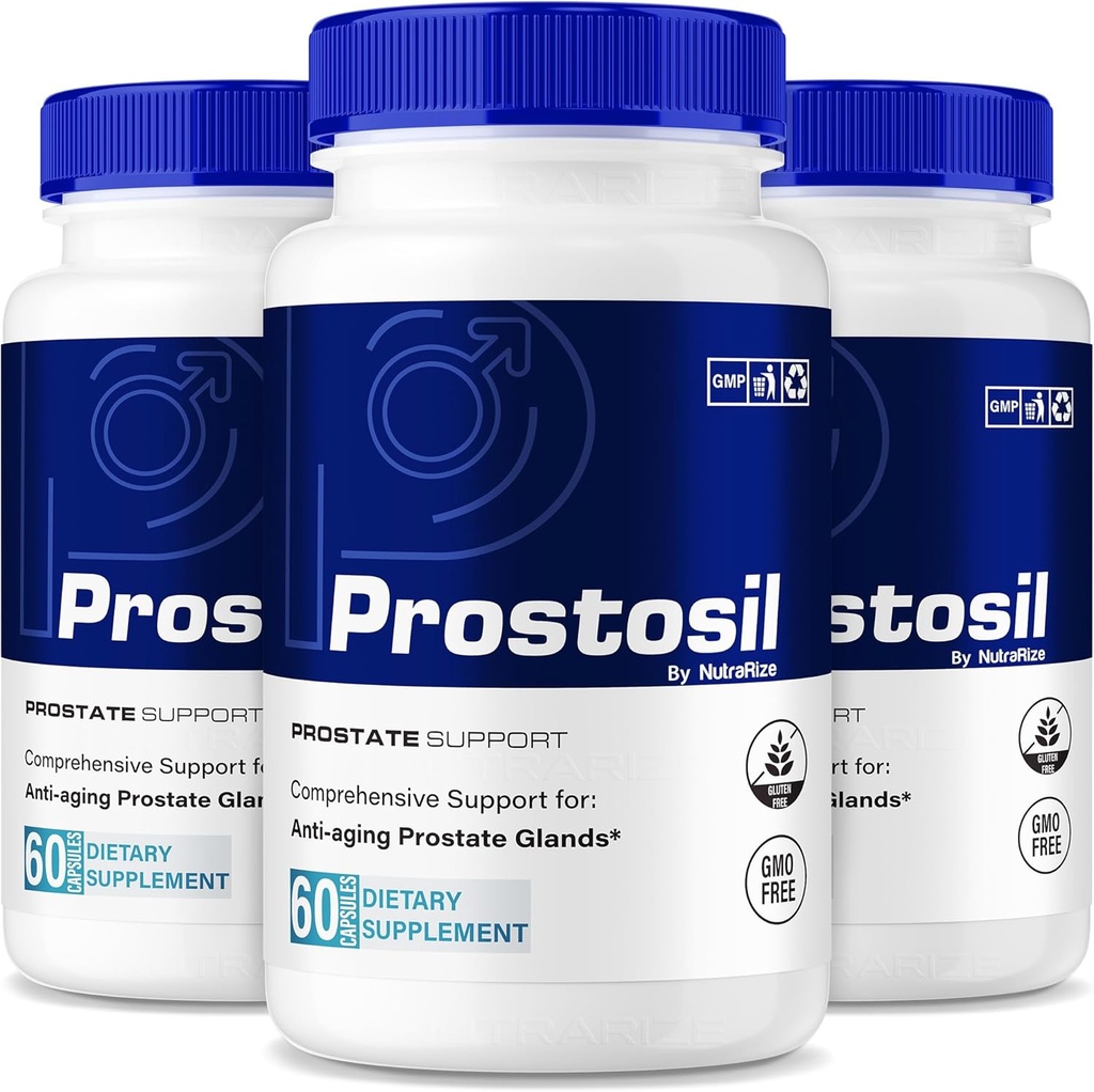 (3 Pack) Prostosil Capsules, All Natural Formula For Prostate Health Support, Kontrol ve Genel Sağlık Için Enbal Supplement, Prosto sil Vitamin Pills Resmi İnceleme (180 Capsules)