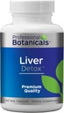 Profesyonel Botanikler Liver Detox – Doğal Liver Cleanse & Detox Desteği ile Botanik ve Enzymes – 120 Vegan Capsules