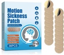 Motion Sickness Patches, 36 Count Ship AEZ Sea Sickness Patches Non Drowsy for Airplanes Cars Bus or Train, Fast Active & 72 Ώρες Long Last (36 Count (Pack of 1))