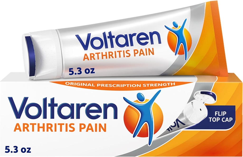 Voltaren Arthritis Pain Gel, Diclofenac ile Güçlü Topical Arthritis Pain Relief - Easy Open Cap - 150 g