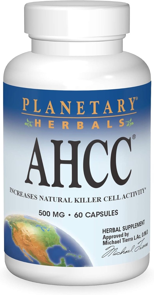 Gezegensel Herbals AHCC 500 mg - 60 Capsules