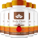 Body Clean Pills, Resmi BodyClean Supplement Capsules - maksimum Güçlü, Vücut Temiz Tüm Doğal Formula Pilleri, BodyCleanse Glyco Optimizer Kompleksi, BodyClean Health Support Yorumlar (5 Pack)