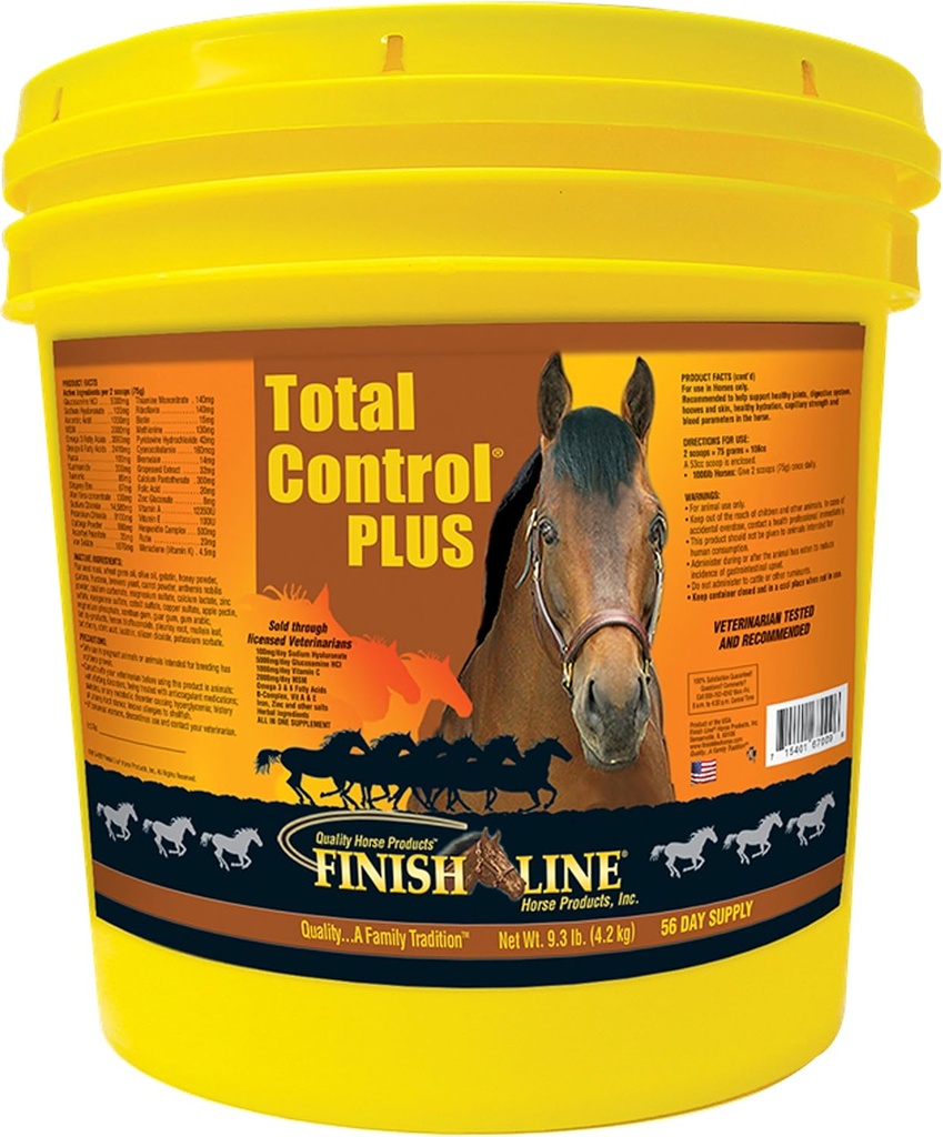 End Line Horse Products Total Control Plus