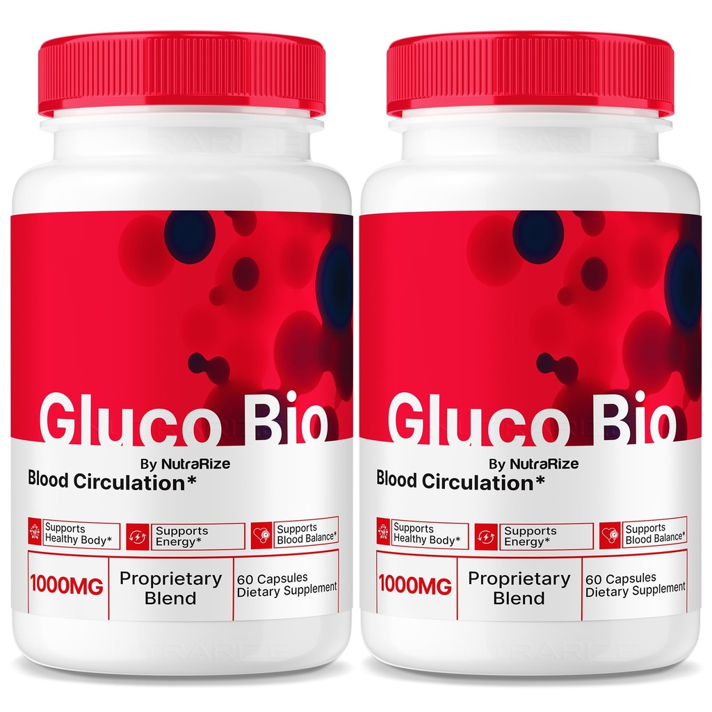 (2 Pack) GlucoBio κάψουλες, επίσημο συμπλήρωμα υποστήριξης Gluco Bio, όλα φυσικά Formula για την υποστήριξη της συνολικής υγείας και ευεξίας, Premium χάπια βιταμίνης, GlucoBio Κριτικές (120 κάψουλες)