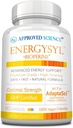 Onaylanan Bilim Enerjileriyl - Caffeine Free - Adaptogens, B Vitaminleri ve Bioperine - 1 Ay Supply - 60 Capsules - ABD'de Made in the USA