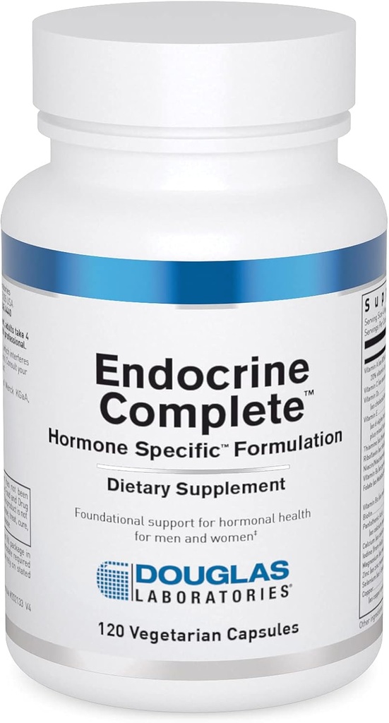 Douglas Laboratories Endocrine Tamam | Hormonlar Özel Vitaminler, Mineraller ve Nutrients | 120 Capsules