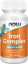 Şimdi Gıdalar Tamamlar, Iron Complex, Non-Constipating*, Essential Mineral, 100 Tablet