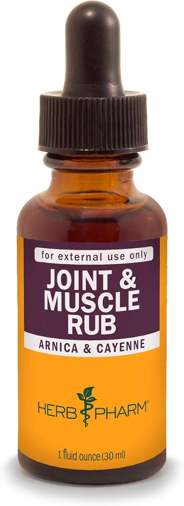 Herbm Phar Joint and Muscle Warming Rub with Cayenne Extract - 1 Ounce