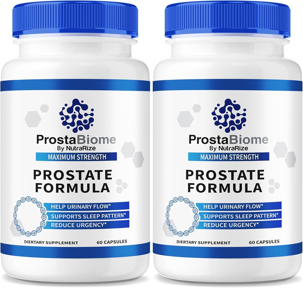 (2 Pack) ProstaBiome κάψουλες, ProstaBiome συμπλήρωμα υποστήριξης Prostate, All-Φυσικό συμπλήρωμα για περισσότερο έλεγχο, μέγιστη δύναμη χάπια για την ενέργεια και την ανακούφιση, Prosta Biome Κριτικές (120 κάψουλες)